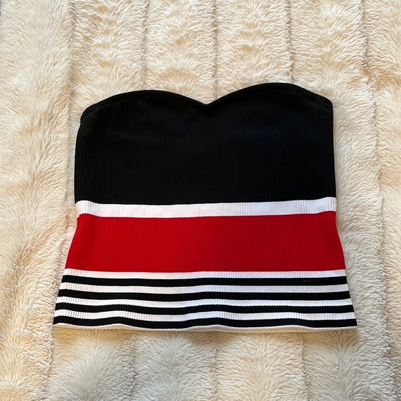 Dynamite Ribbed Tube Top - Size Medium - Picture 2 of 5